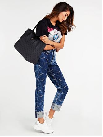 Bolso Guess hombro logo negro - 145.00 € Bolsos y zapatos de mujer, marcas  de moda online, Michael kors, Karl lagerfeld, Guess, Armani, Premiata y  muchas marcas más