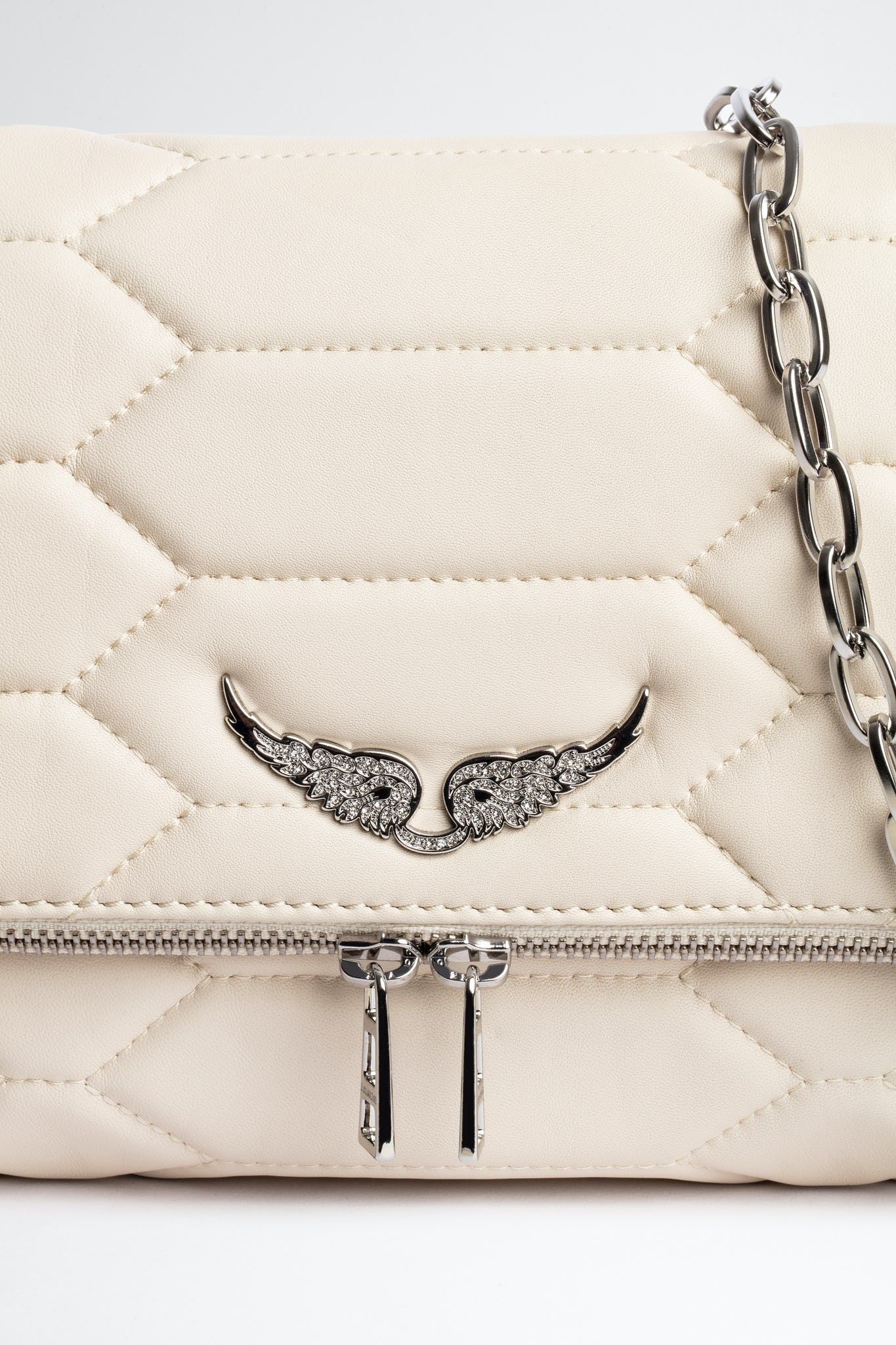 Bolso Zadig&voltaire rocky xl mat scale blanco € Bolsos