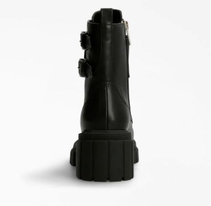 Bota Guess negra con dos hebillas - 101.40 € Bolsos y zapatos de mujer,  marcas de moda online, Michael kors, Karl lagerfeld, Guess, Armani,  Premiata y muchas marcas más