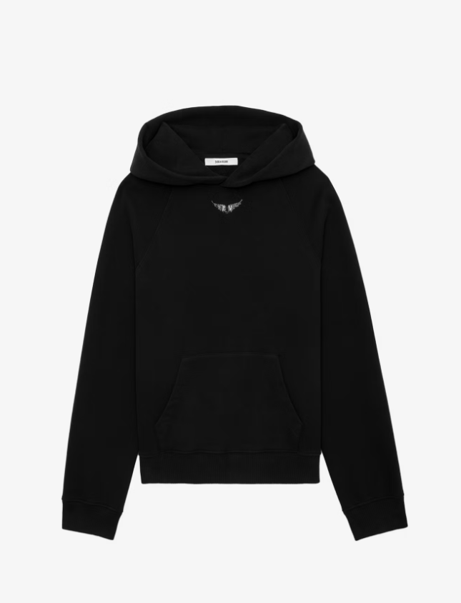 Sudadera Georgy Wings con Strass black € Bolsos, zapatos