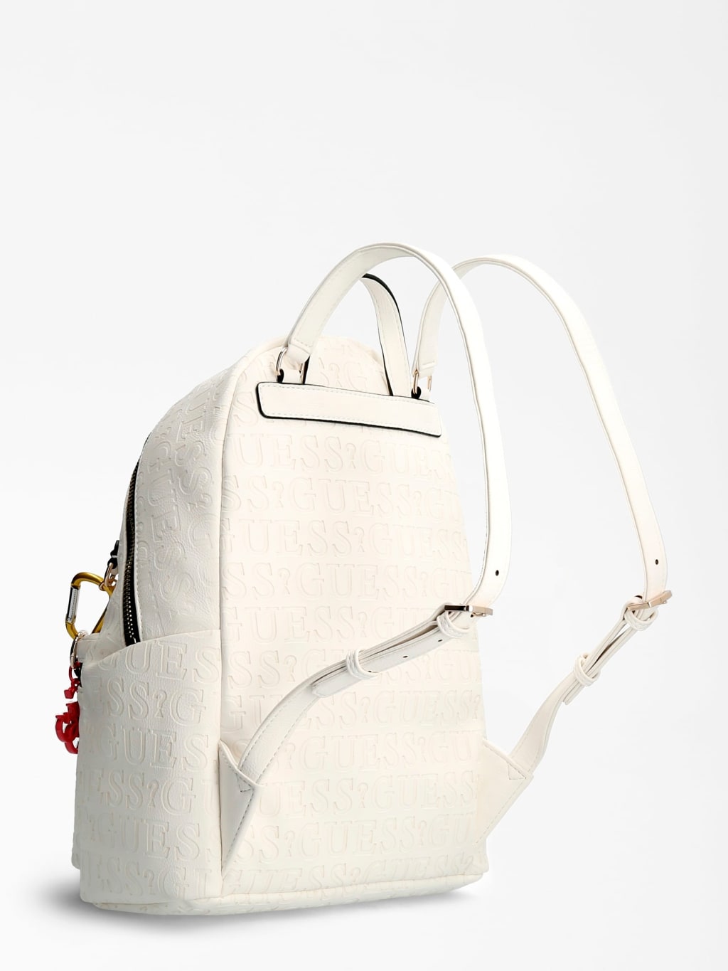 Mochila Guess Naples blanca logo - 145.00 € Bolsos y zapatos de mujer,  marcas de moda online, Michael kors, Karl lagerfeld, Guess, Armani,  Premiata y muchas marcas más