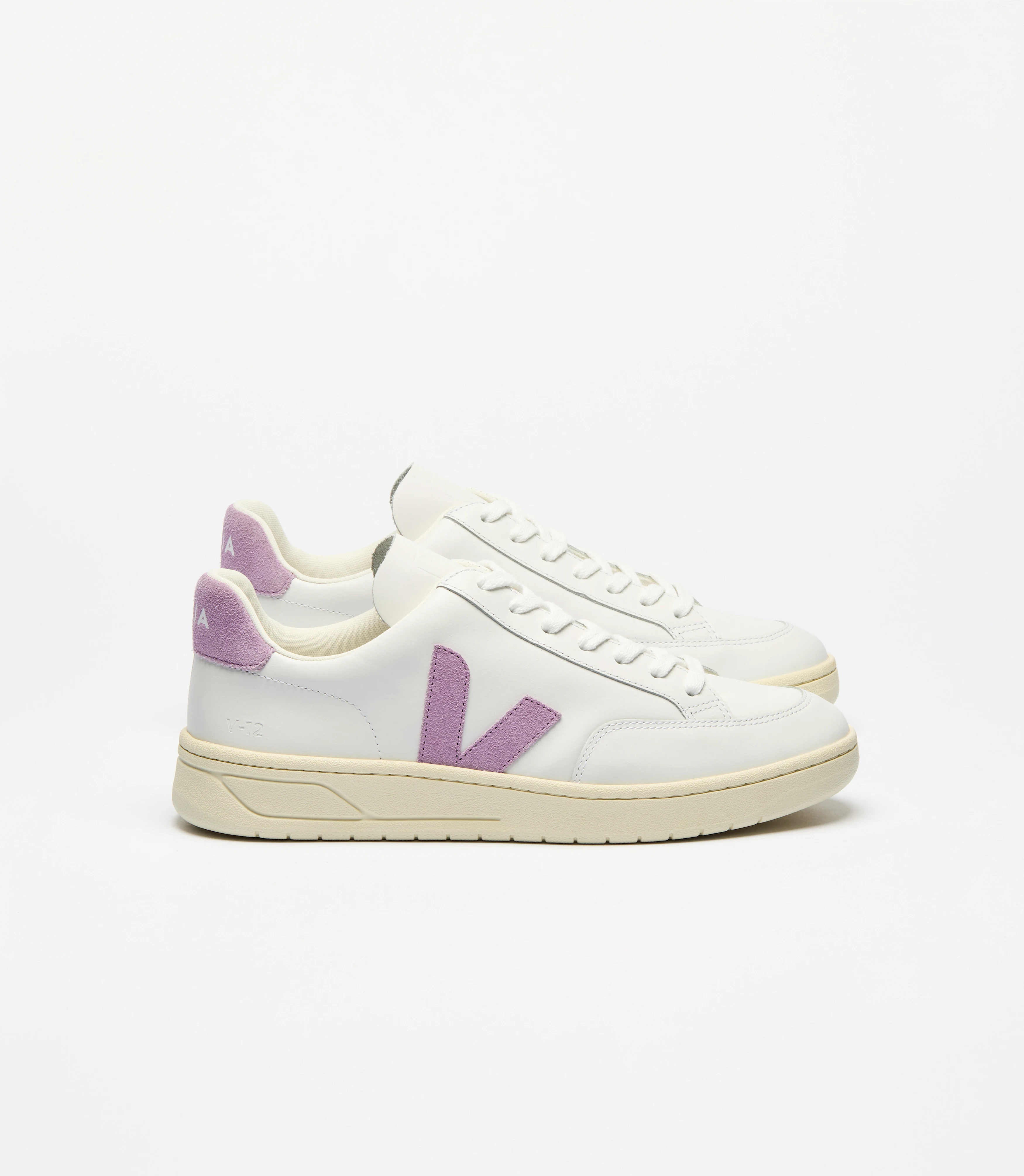 V-12 LEATHER WHITE ORCHID