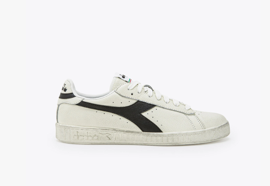 GAME L LOW WAXED BLANCA/NEGRO