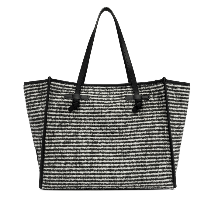 Bolso tote Marcella puillover nero