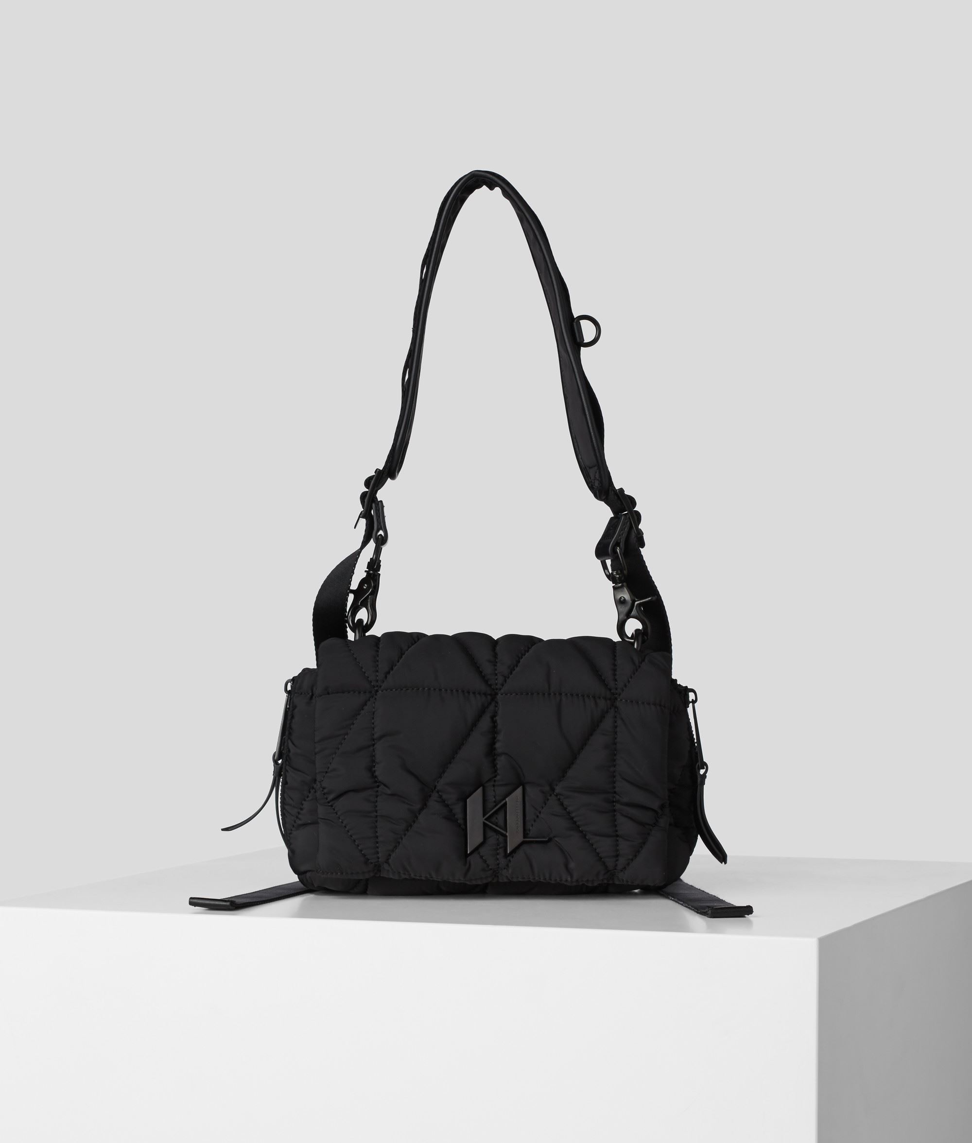 Bandolera Bolso Negro Grande Marca Bandolera Karl Lagerfeld