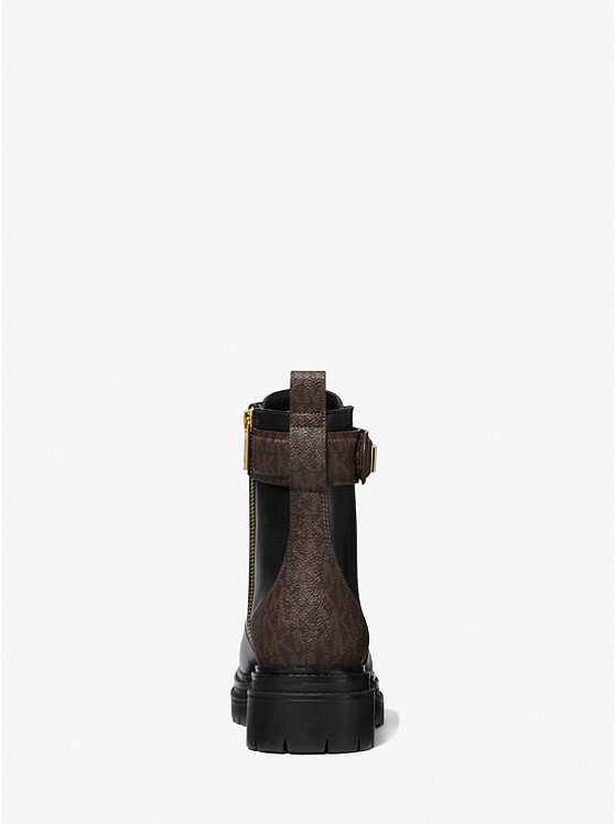 Botin Michael Kors estilo militar combinada negro brown - 198.80 € Bolsos y  zapatos de mujer, marcas de moda online, Michael kors, Karl lagerfeld,  Guess, Armani, Premiata y muchas marcas más