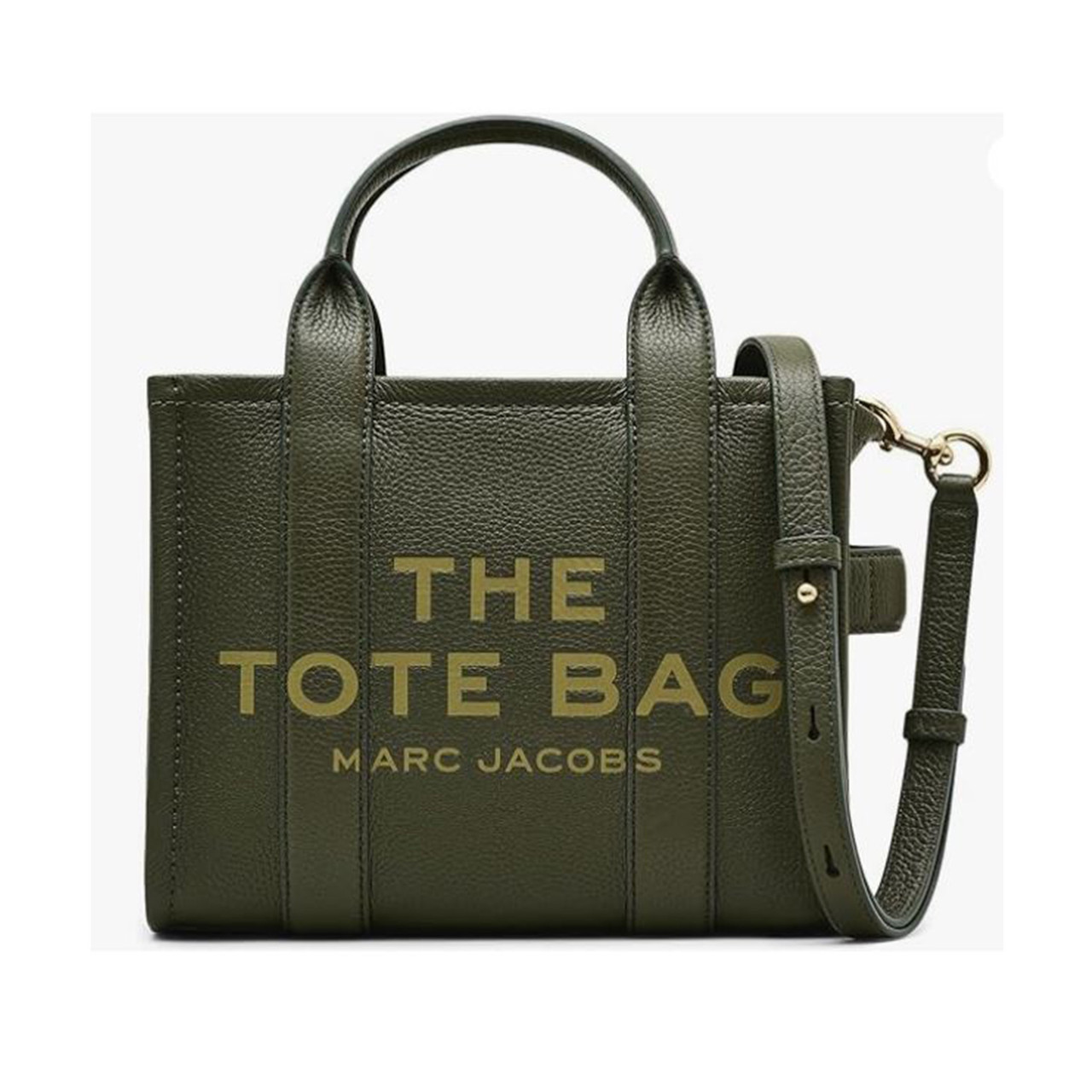 Bolso tote pequeño piel Marc Jacobs forest