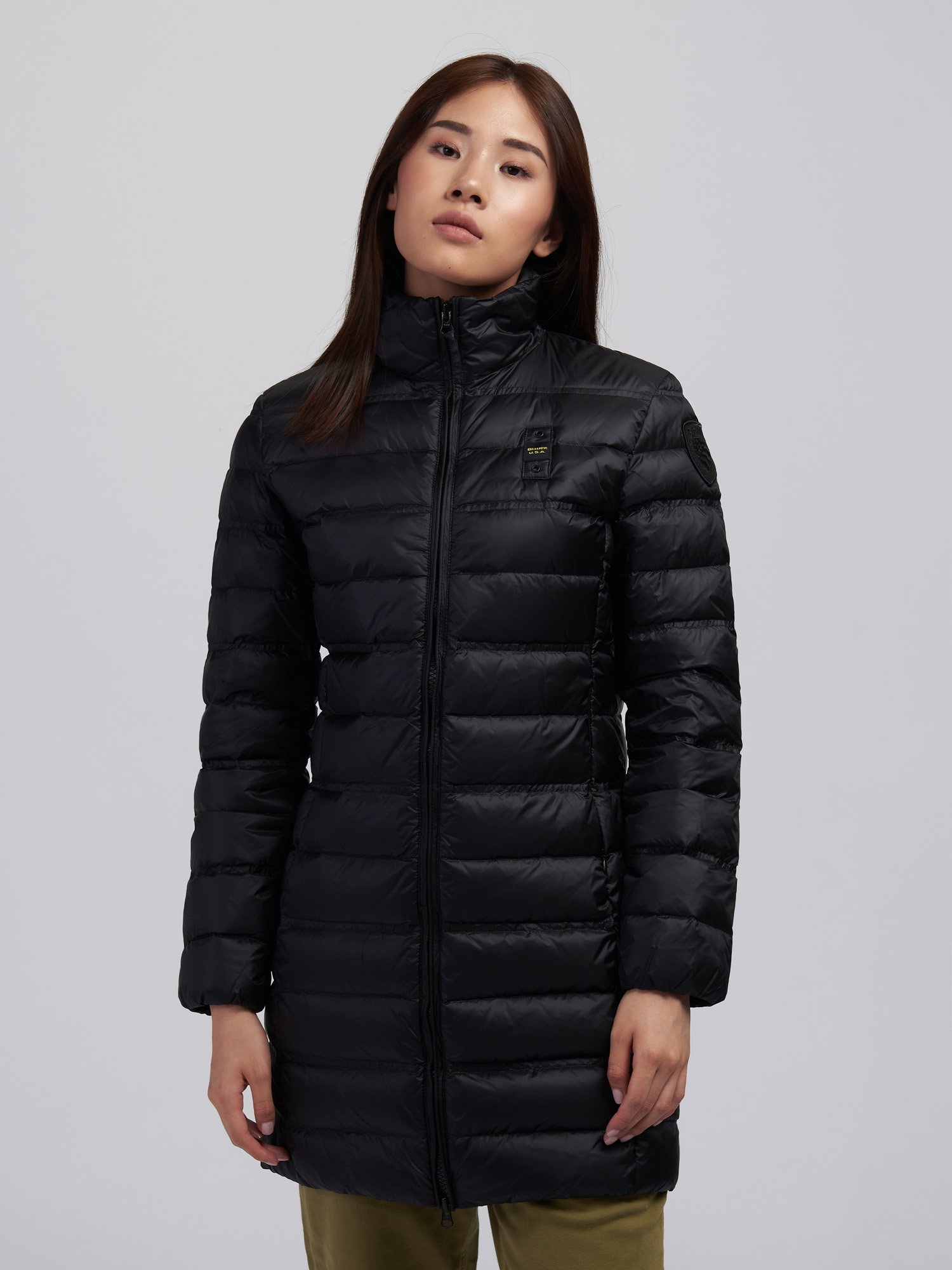 Chaqueta Blauer Chaqueta Larga Impermeable Blauer Para Mujer