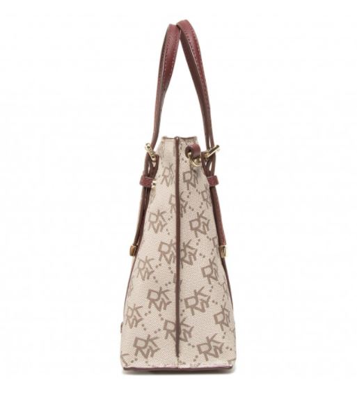 Bolso DKNY mano logo beige con correas granate - 117.60 € Bolsos y zapatos  de mujer, marcas de moda online, Michael kors, Karl lagerfeld, Guess,  Armani, Premiata y muchas marcas más