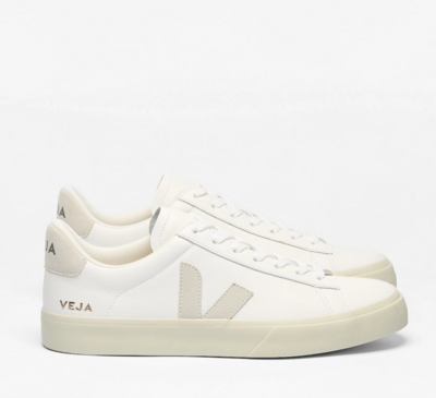 Zapatillas Veja campo blanca natural