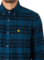 Camisa de franela a cuadros Lyle & Scott - Apres Navy