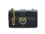 BOLSO PINKO LOVE ONE CLASSIC CL VITELLO NEGRO