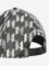 Gorra Karl Lagerfeld monograna en negro y gris