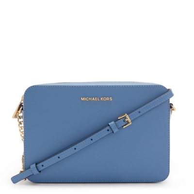 Amazon Cartera De Hombre Mk Bandolera Michael Kors Azul Celeste