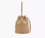 THE LEATHER BUCKET BAG CAMEL