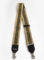 Bandolera Z&V extraíble y ajustable de jacquard caqui