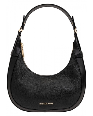 Bolso MK Pequeño Preston Crescent Top Zip Shoulder black