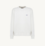 Sudadera Autry algodón blanca