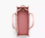 BOLSO TOTE GRANDE DE JACQUARD ROSE