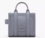 The Leather Crossbody Tote Bag mini Marc Jacobs wolf grey