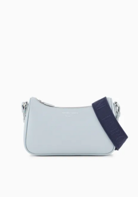 Bolso Emporio Armani baguette gris claro