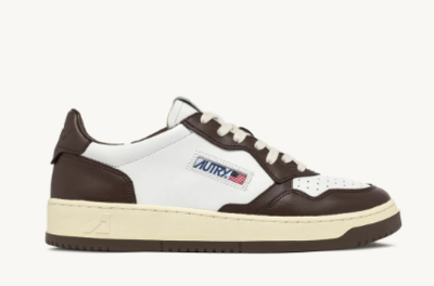 Zapatillas Autry Marrones y Blancas