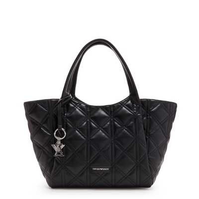Bolso Emporio Armani tote acolchado black grande