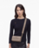 THE LEATHER MINI BAG CEMENT