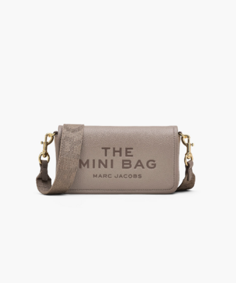 THE LEATHER MINI BAG CEMENT