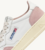 SNEAKERS BAJAS MEDALIST PIEL Y ANTE BLANCO Y POLVO