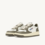 ZAPATILLAS MEDALIST LOW CUERO BICOLOR BLANCO Y VERDE MILITAR