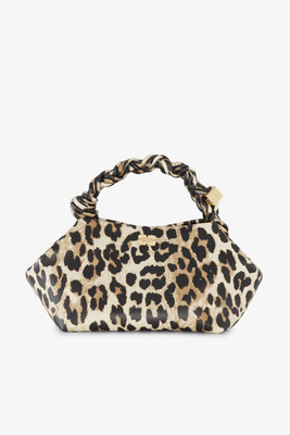 Bolso Ganni bou small leopard