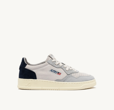 ZAPATILLAS AUTRY MEDALIST LOW GRIS LOFT Y AZUL