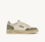 ZAPATILLAS MEDALIST LOW SUPER VINTAGE DE PIEL BLANCA Y PLATEADA