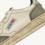 ZAPATILLAS MEDALIST LOW SUPER VINTAGE DE PIEL BLANCA Y PLATEADA