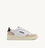 ZAPATILLAS MEDALIST LOW DE PIEL BLANCA Y NEGRA Y ANTE BEIGE