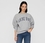 Sudadera Spencer ANINE BING Gris jaspeado medio con azul marino