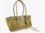 Bolso satchel Hamilton Moderne pequeño de piel PISTACHIO