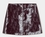LENA PLUM SHORT SKIRT
