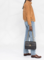 Bolso Tory Burch de hombro Kira Chevron Convertible negro