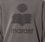 sudadera de algodón con logotipo mobyli anthracite