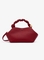 Bolso Bou pequeño de grano rojo GANNI