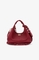 Mini bolso hobo granulado rojo GANNI