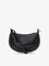Bolso de hombro de cuero Oskan Moon negro