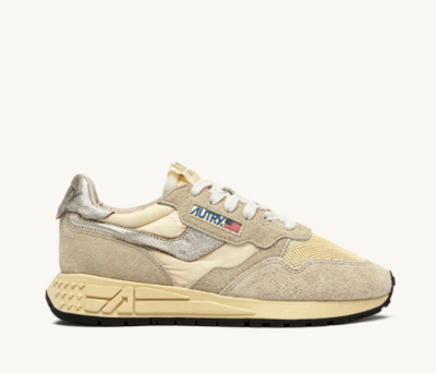 Zapatillas Autry reedwind ecru platin