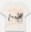 Camiseta Anine Bing SHELLEY TEE SURFER - WASHED BUTTERCREAM