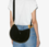 Bolso de piel de ante de becerro oskan soft zip black