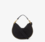 Bolso de piel de ante de becerro oskan soft zip black