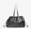 Bolso tote silven e/w de piel brillante black