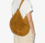 Bolso de ante de becerro trenzado oskan hobo soft cognac